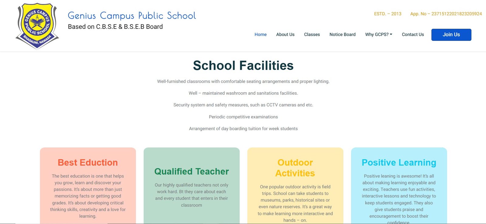 genius campus public school nawada