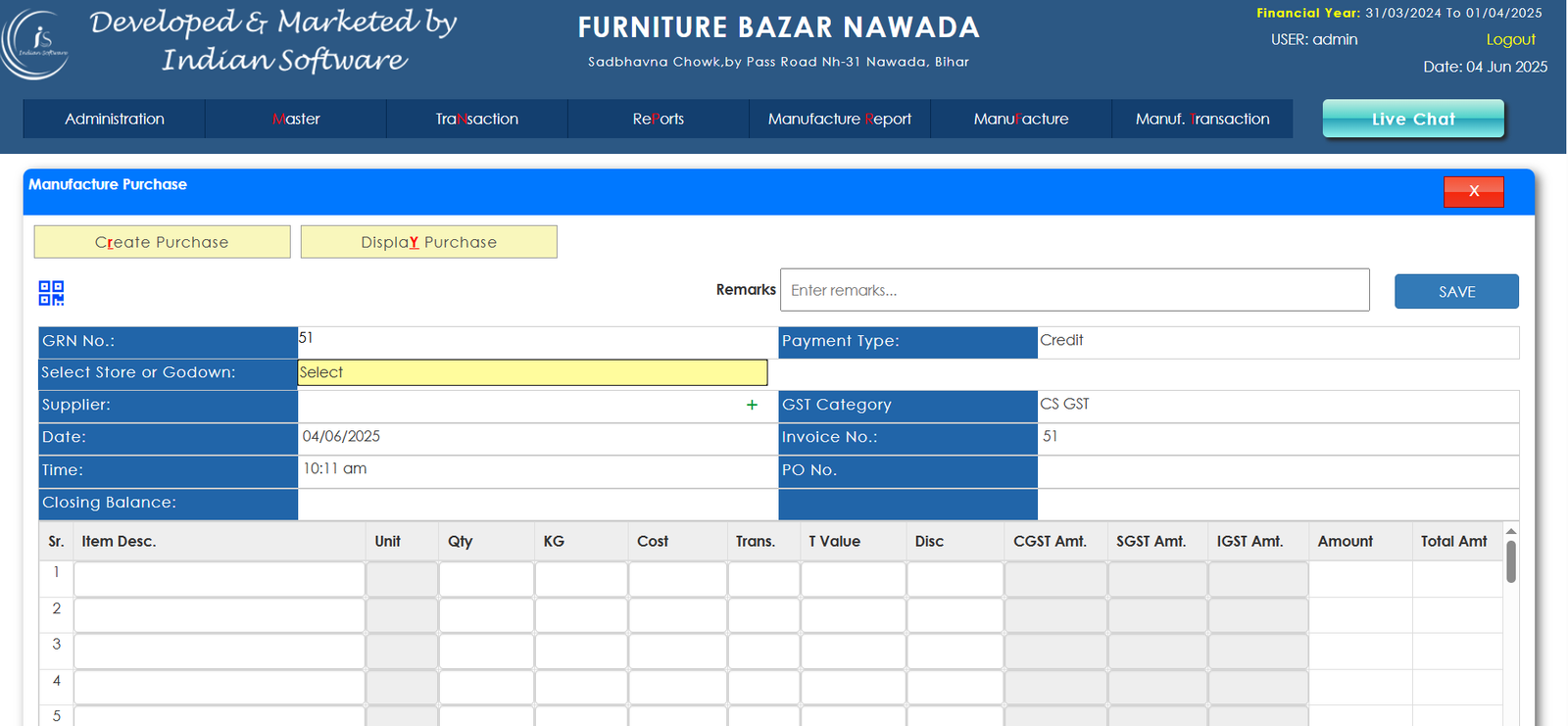 User-Friendly Interface