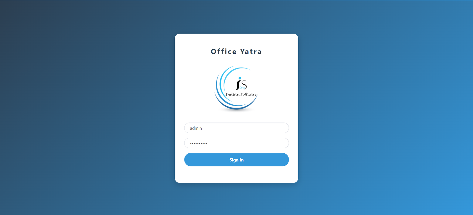 indian software hr management login